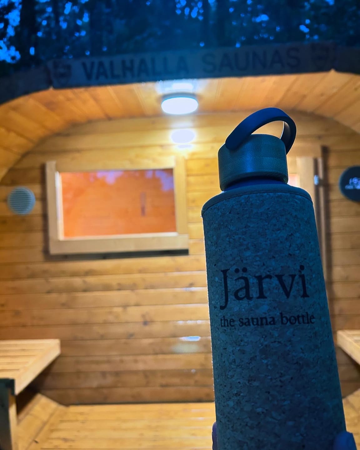 Customer photo review of The Sauna Bottle by Jarvi