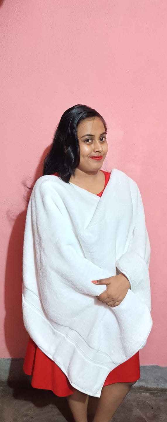 Customer photo review of Tevel Zero Twist 100% Cotton Towel (700 GSM)