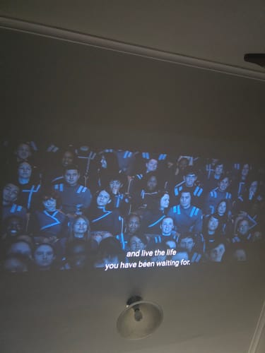 Customer photo review of MovieHub™ Ultra HD Gaming Bundle
