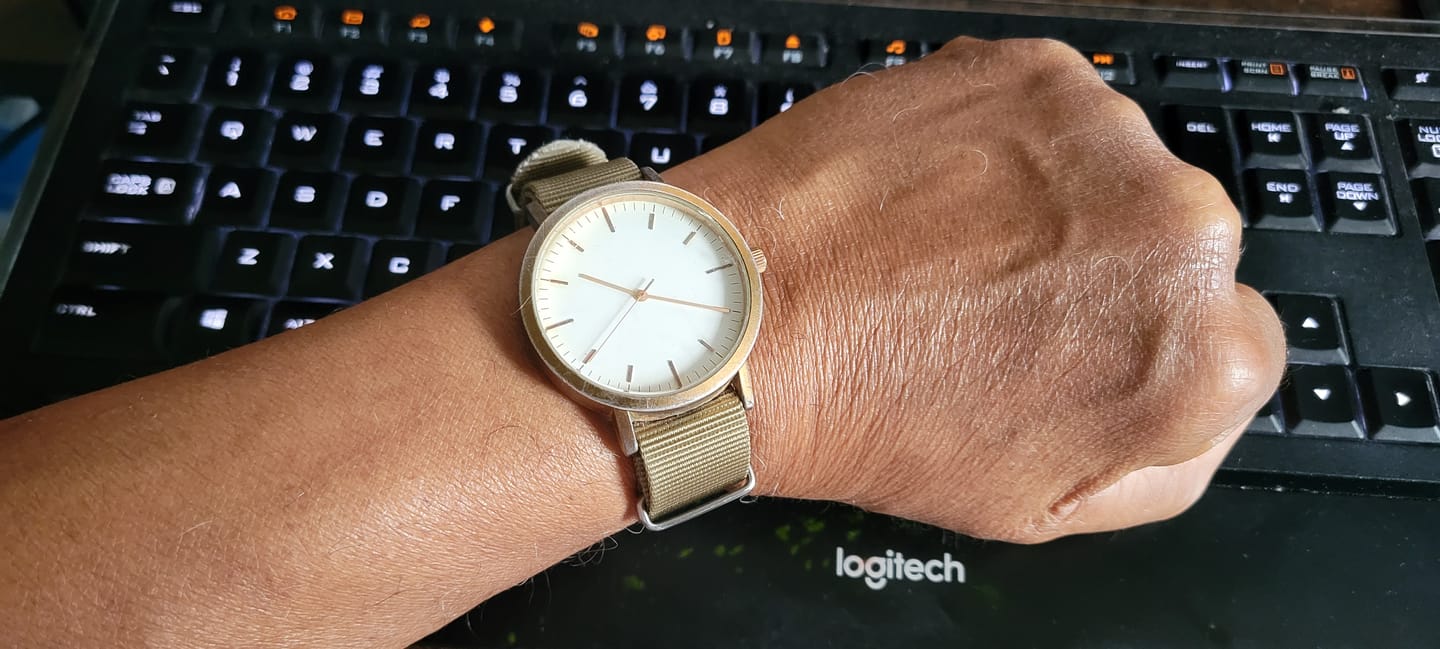 Customer photo review of Khaki Nylon Single-Piece