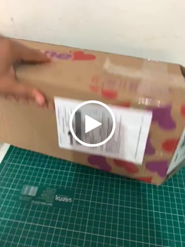 Customer video review of SHINE GLITTER 0,8MM COM FUNDO SPUN COR ROSE