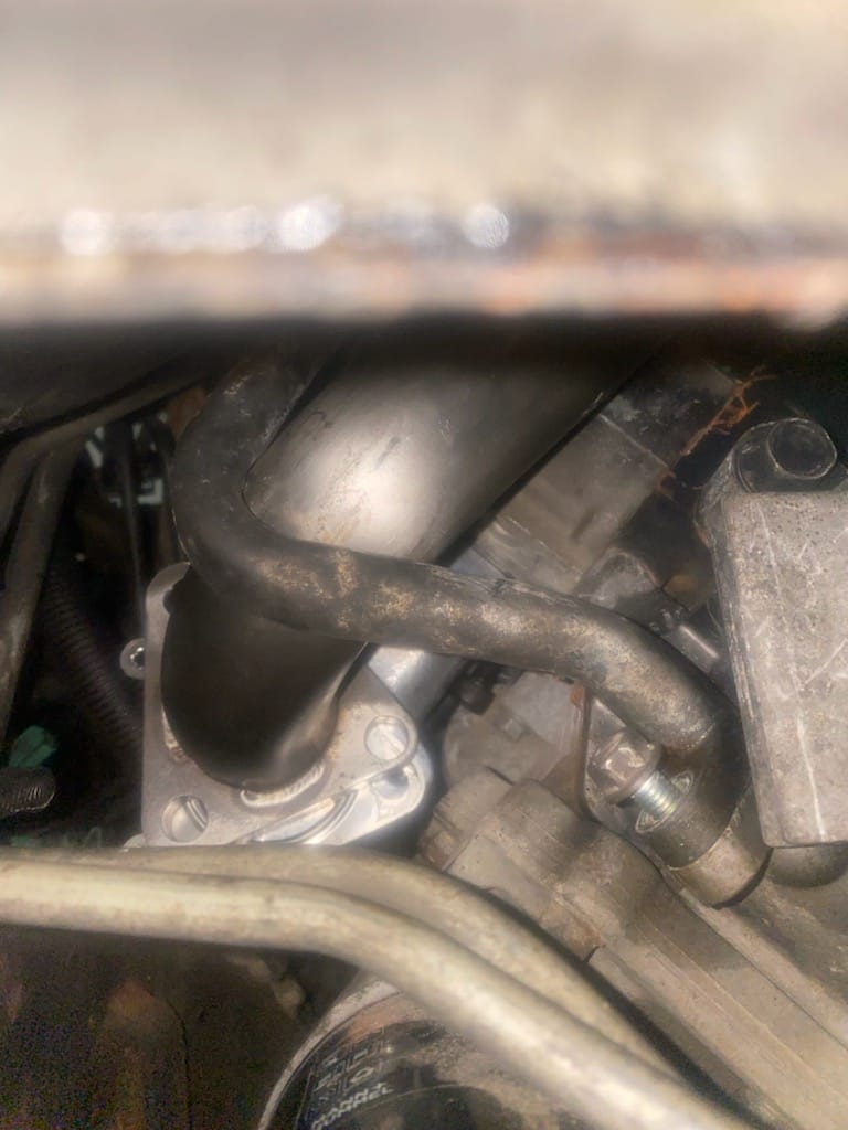 Customer photo review of 2001-2025 Duramax High Flow Exhaust Manifold W/ Up-Pipe Kit (116111035)