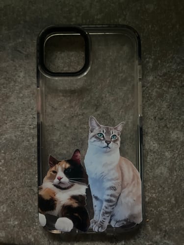 Customer photo review of Custom Pet Phone Case
