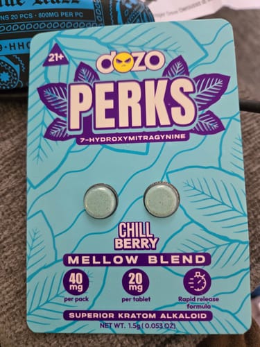 Customer photo review of Dozo PERKS 7-HYDROXYMITRAGYNINE