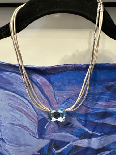 Customer photo review of The Gem Choker Necklace