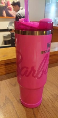 Customer photo review of Stanley Quencher Barbie™  Icon | 887ml