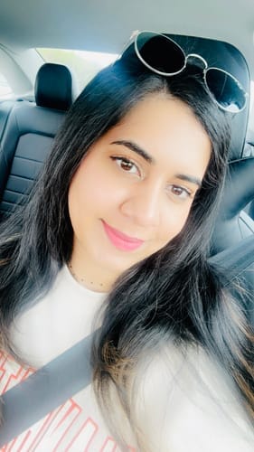 Customer photo review of Mila Black Bead Necklace