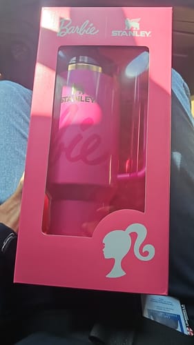 Customer photo review of Stanley Quencher Barbie™  Icon | 1L