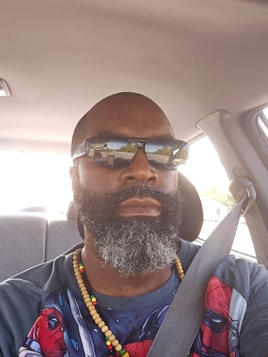 Customer photo review of Respected Roots Beard Conditioner - Tropical Scent (4 oz.)