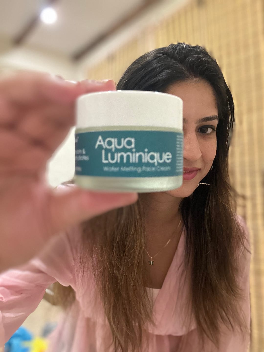 Customer photo review of Aqua Luminique - Water Melting Face Cream
