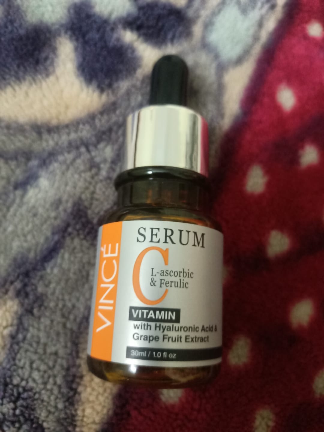Customer photo review of Vitamin C Serum