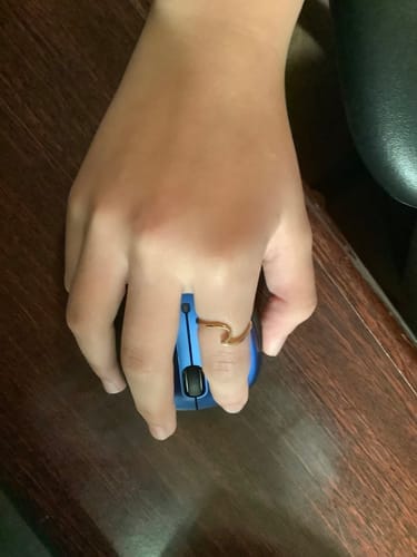 Customer photo review of Imari Gold Wave Ring