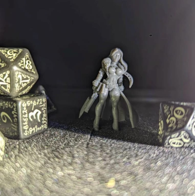Customer photo review of Trish Female Gunslinger