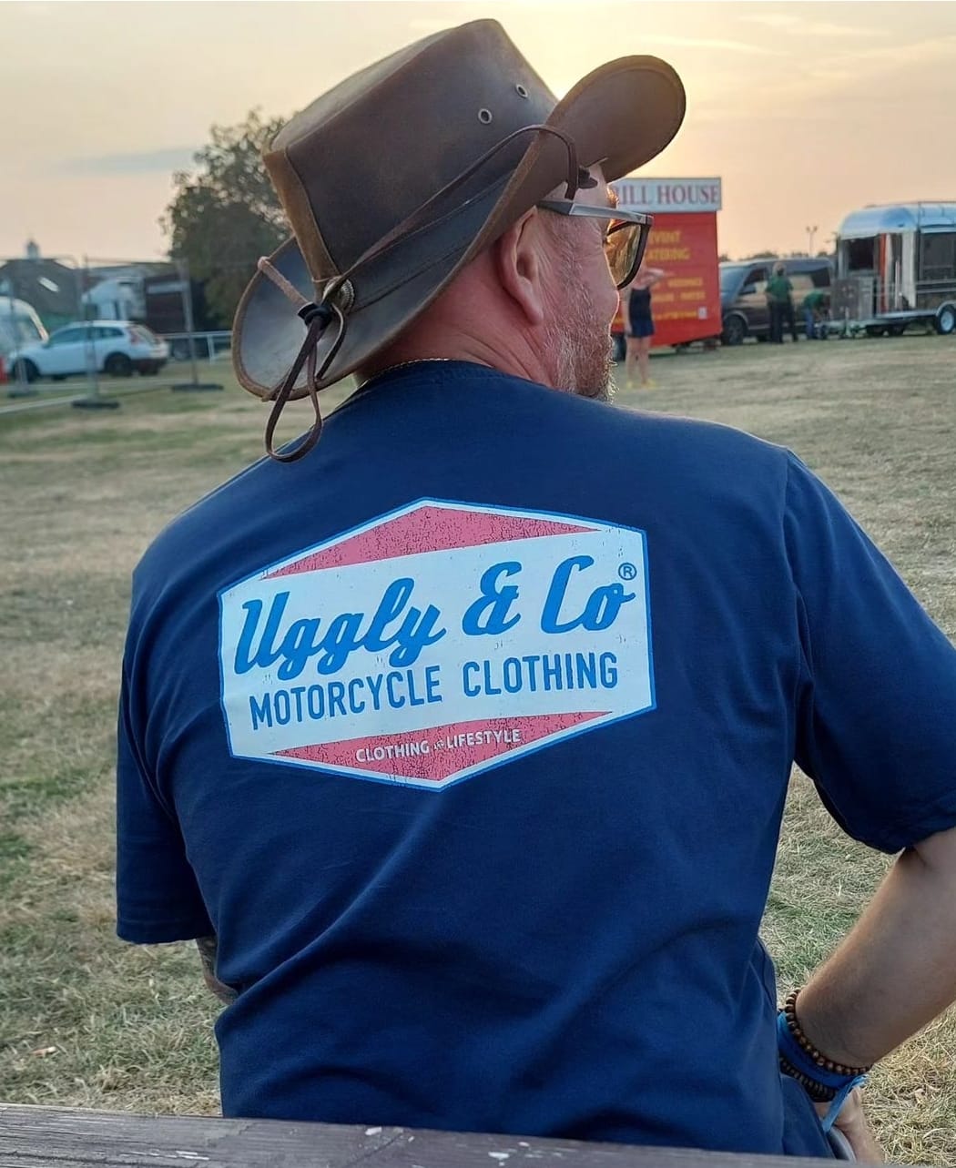 Customer photo review of Blue Diamond Tee