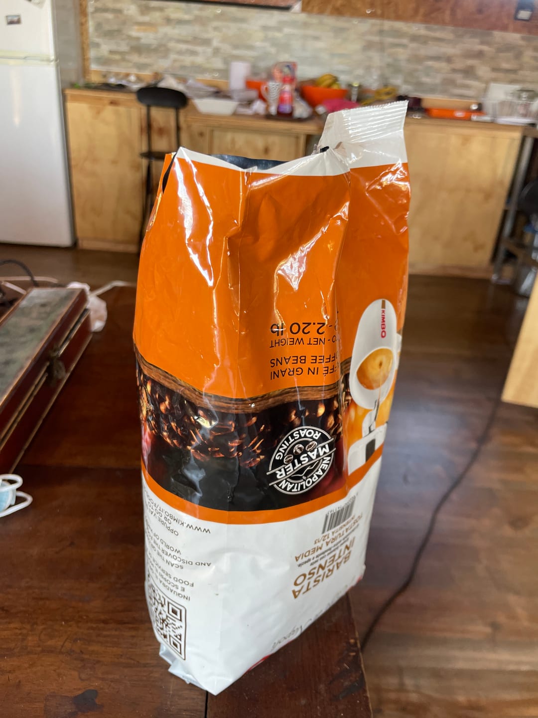 Customer photo review of Kimbo Barista Intenso 1kg Grano Entero