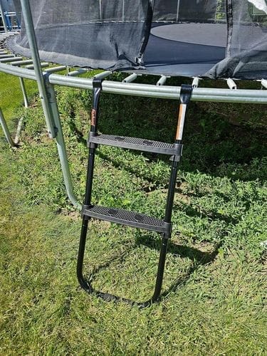 Customer photo review of Jumpfly Universal Trampoline Ladder