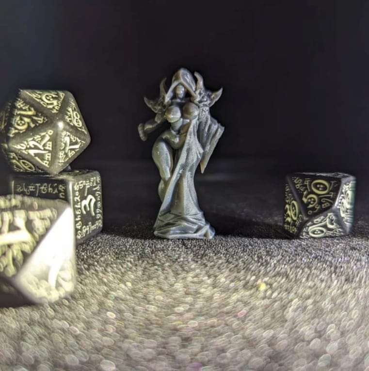 Customer photo review of Slithis the Enchantress - Pinup