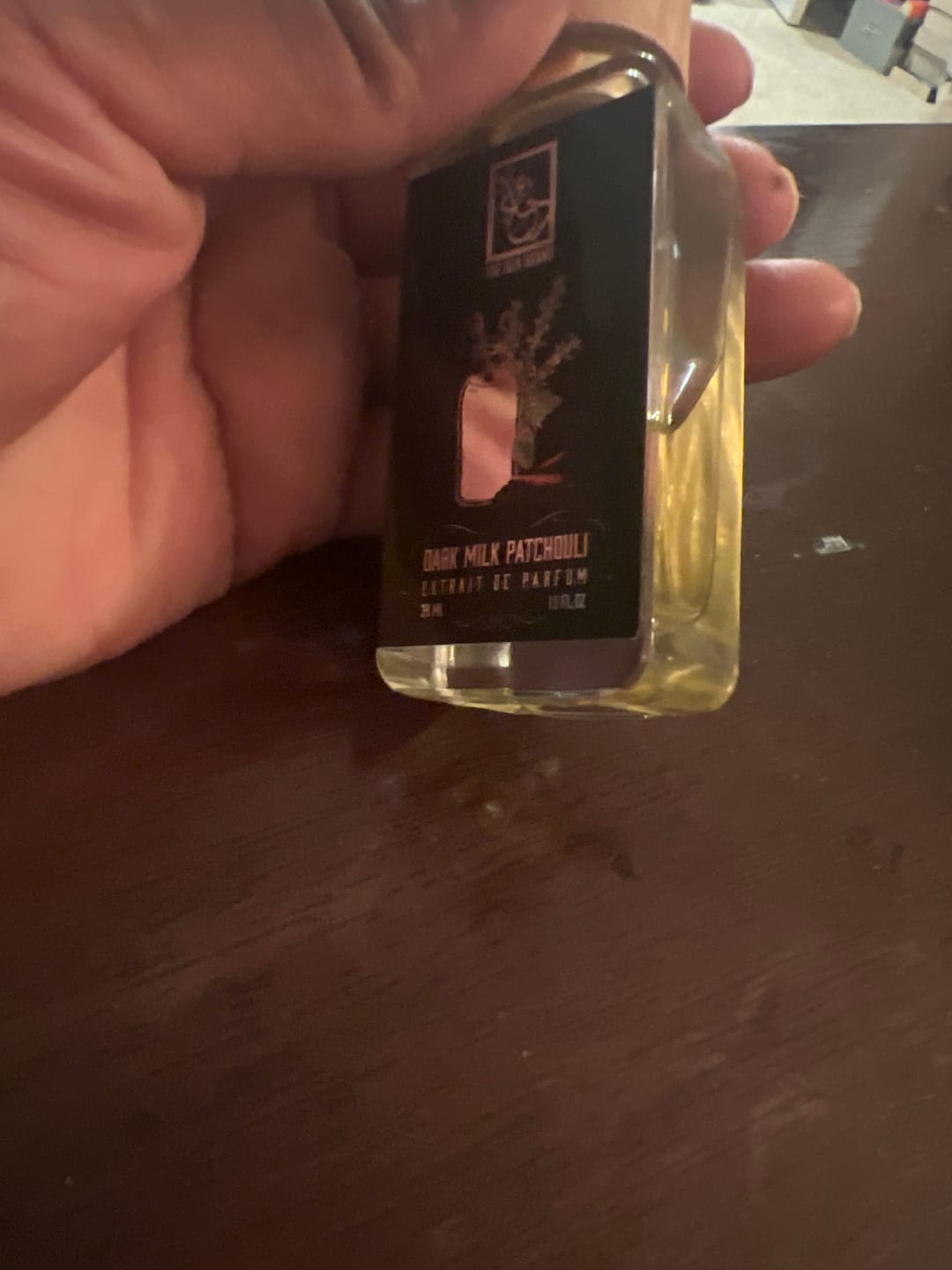 Customer photo review of Dark Milk Patchouli