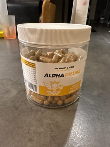 Customer photo review of Alpha Labz - Alpha Prime