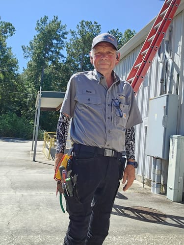 Customer photo review of FX-1 Slim Work Pants Blackout