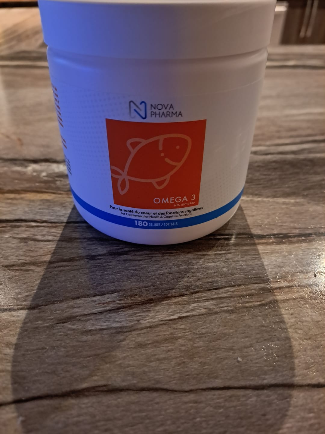 Customer photo review of Nova Pharma - Oméga 3 (180 gélules)
