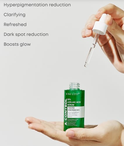 Customer photo review of A-control 10% Azelaic Acid Serum