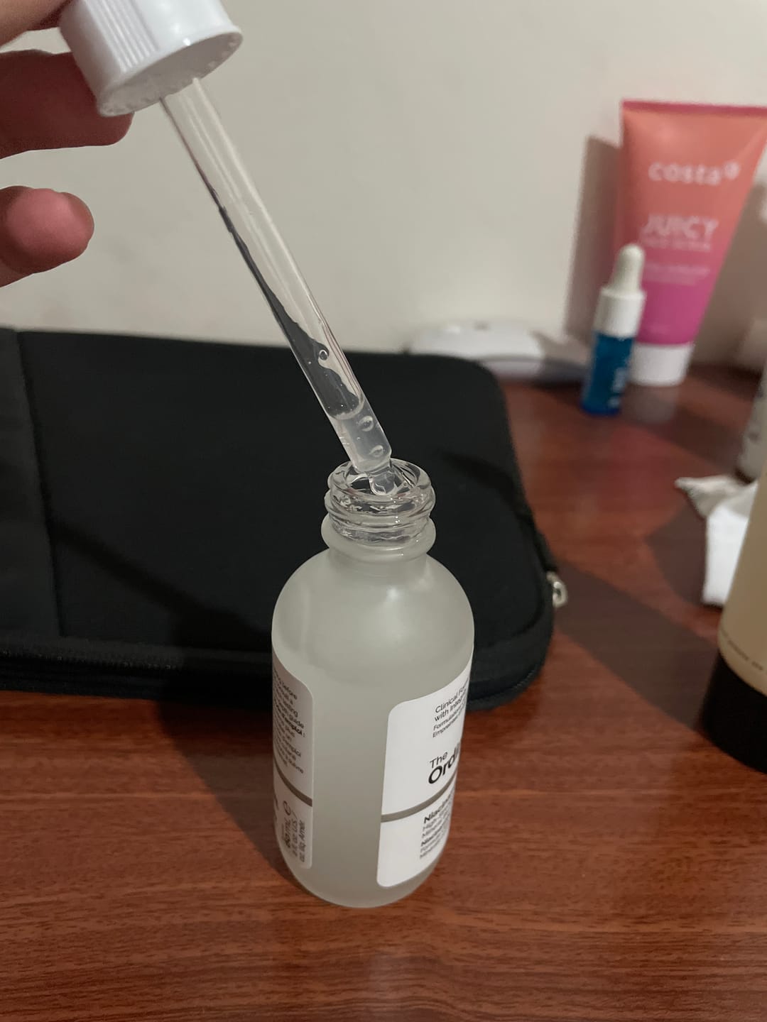 Customer photo review of Niacinamide 10% + Zinc 1% Oil Control Serum