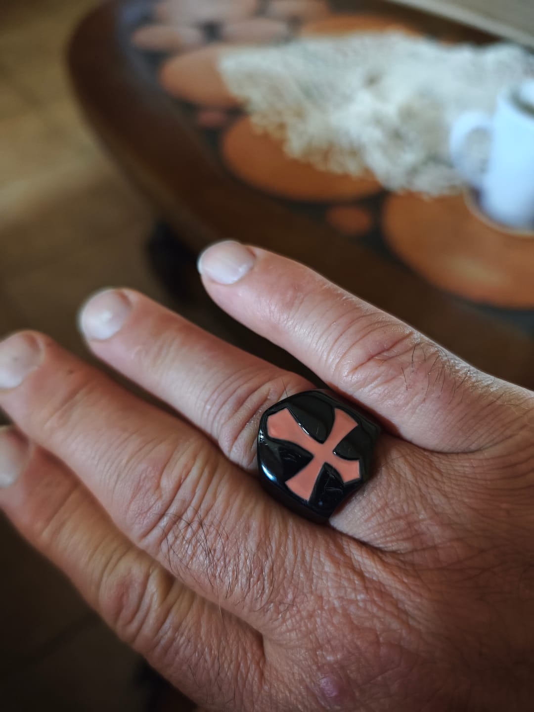 Customer photo review of Bague des Croisades