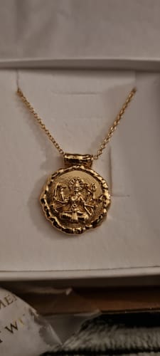 Customer photo review of Goddess Durga Necklace