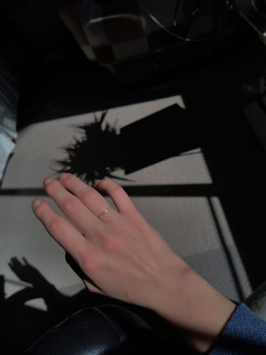 Customer photo review of Eternity 18K Crystal Ring