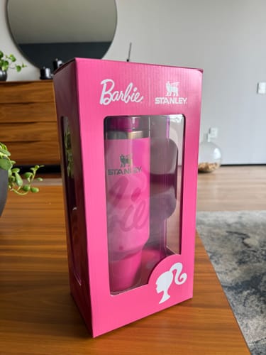 Customer photo review of Stanley Quencher Barbie™  Icon | 1L