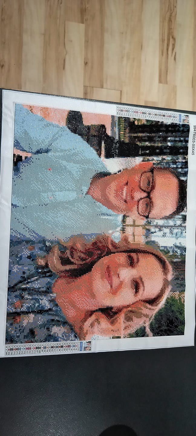 Customer photo review of Malowanie Diamentowe - Obraz z Własnego Zdjęcia