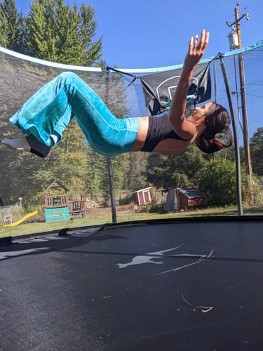 Customer photo review of Kangaroo Hoppers 10FT/12FT Weld-less Trampoline