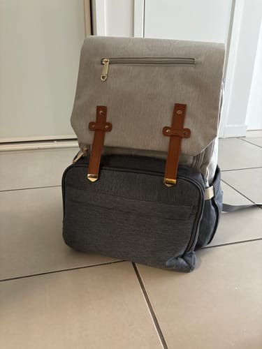Customer photo review of LuxeLittleOne™ Luxury Baby Bag