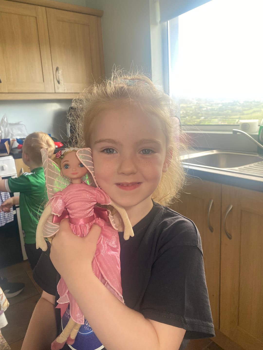 Customer photo review of My Forever Tooth Fairy Gift Set - Includes Storybook, Tooth Fairy Doll, Tooth Tote & Light Up Dis'Play' Case