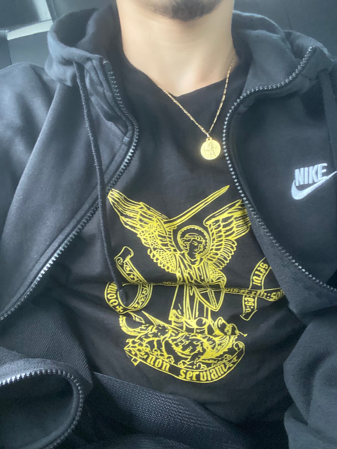 Customer photo review of T-shirt - Archange Saint-Michel