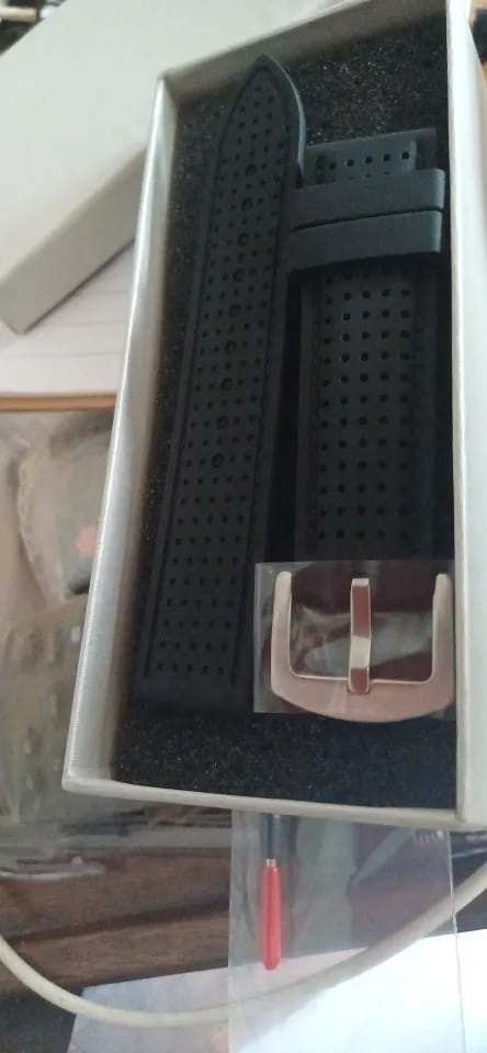 Customer photo review of Ticwatch Silicone Band - Breathable, Comfortable, Versatile