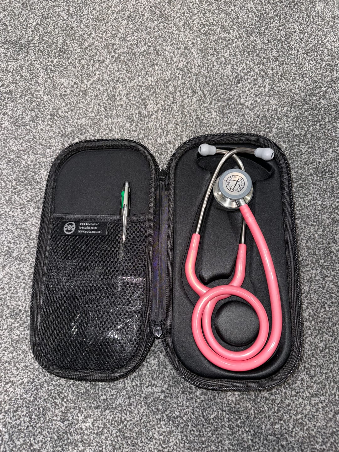 Customer photo review of Littmann Classic III Monitoring Stethoscope: Pearl Pink 5633