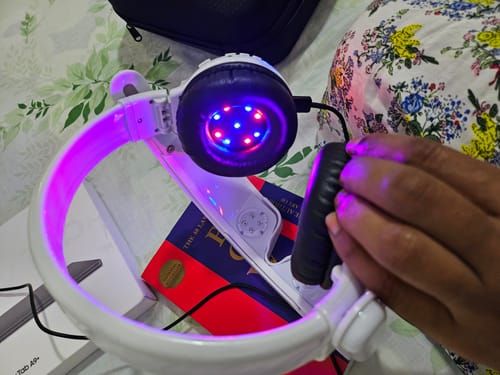 Customer photo review of Braintap + Qi Coil™ Max Transformation System with Resonant Console 2