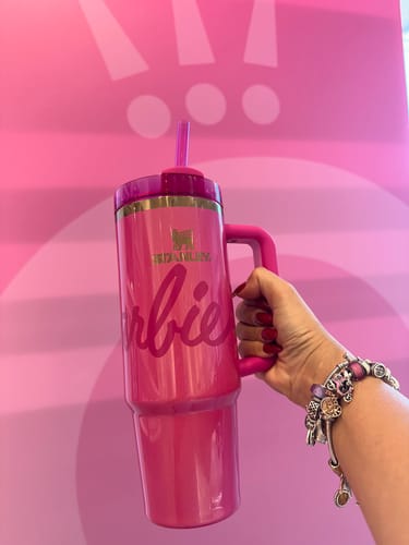 Customer photo review of Stanley Quencher Barbie™  Icon | 887ml