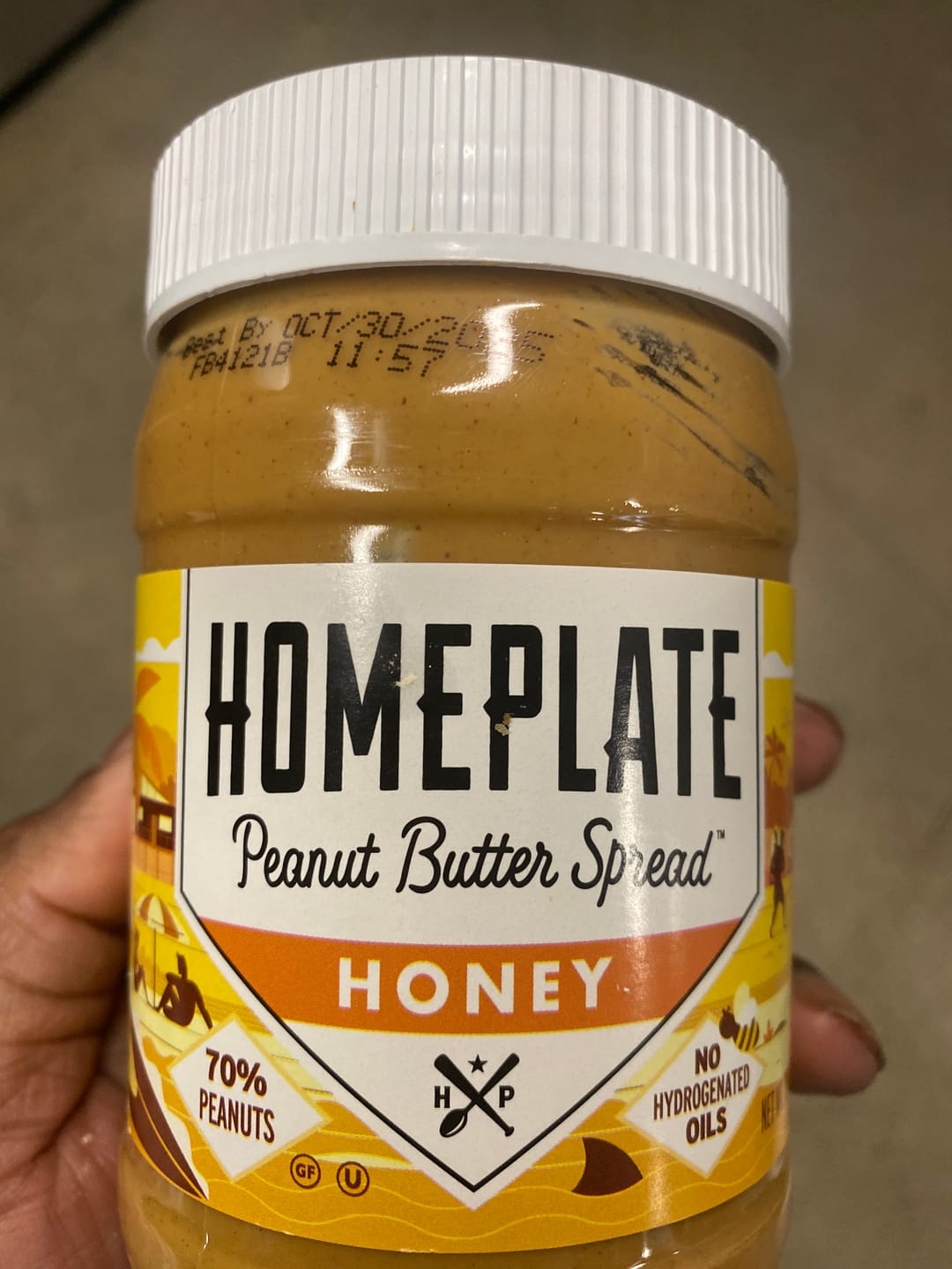 Customer photo review of Honey Peanut Butter (3 pack)