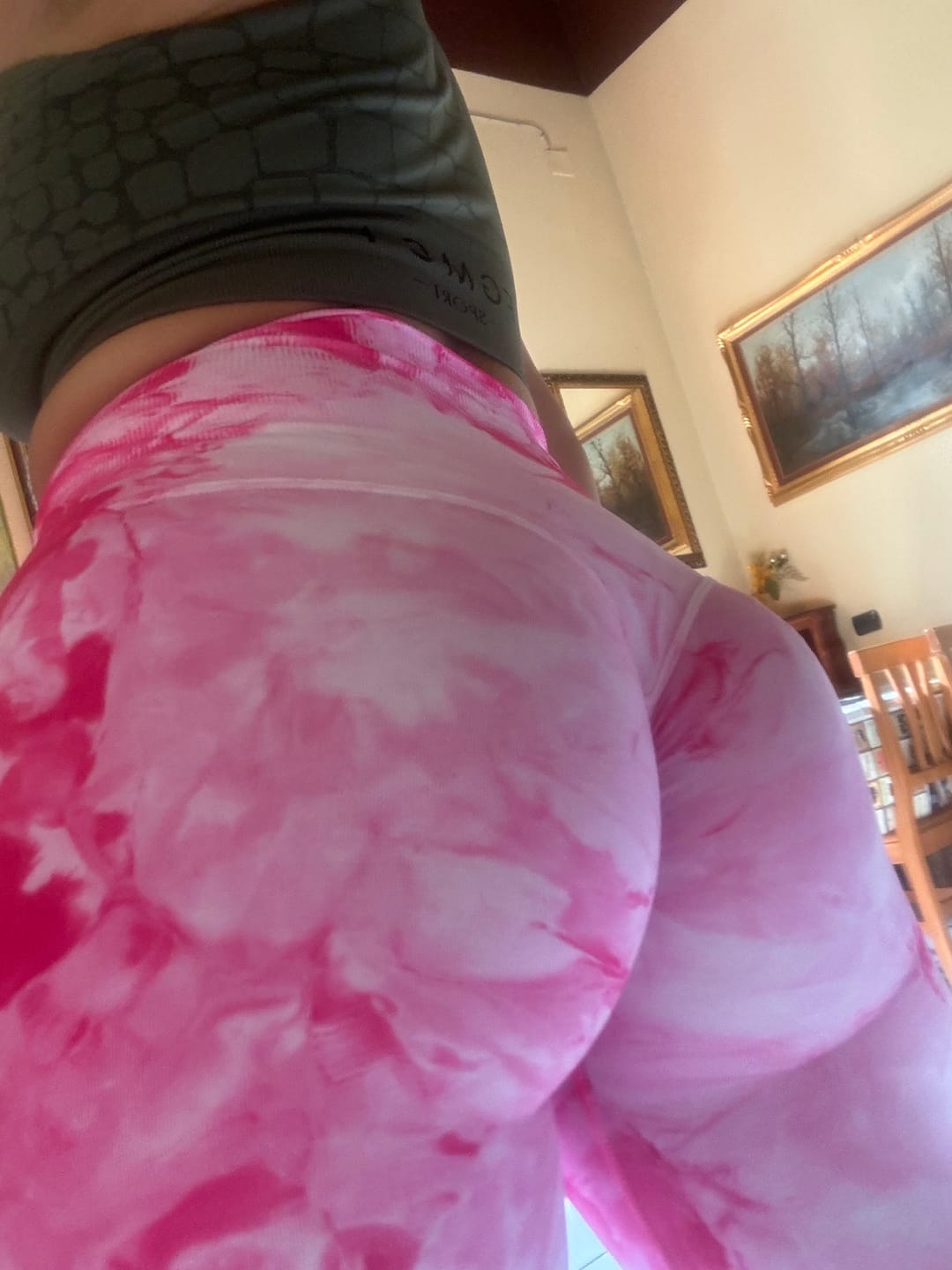 Customer photo review of Leggings Maltinto Rosa wow Paradiso
