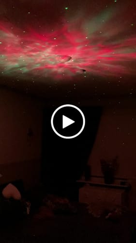 Customer video review of Galaxy lampa astronaut - Nattlampa