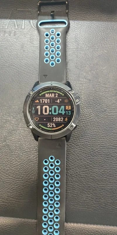 Customer photo review of Garmin Silicone Band - Breathable QuickFit Sports Strap