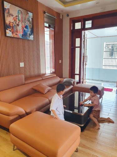 Customer photo review of Sofa góc chữ L sang trọng FLORENCE 3 chỗ tựa gật gù
