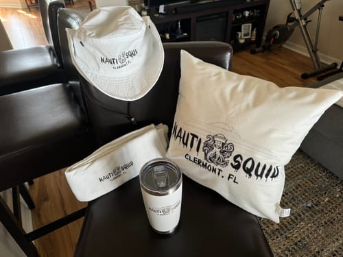 Customer photo review of Custom Digital Boat Name Logo Design