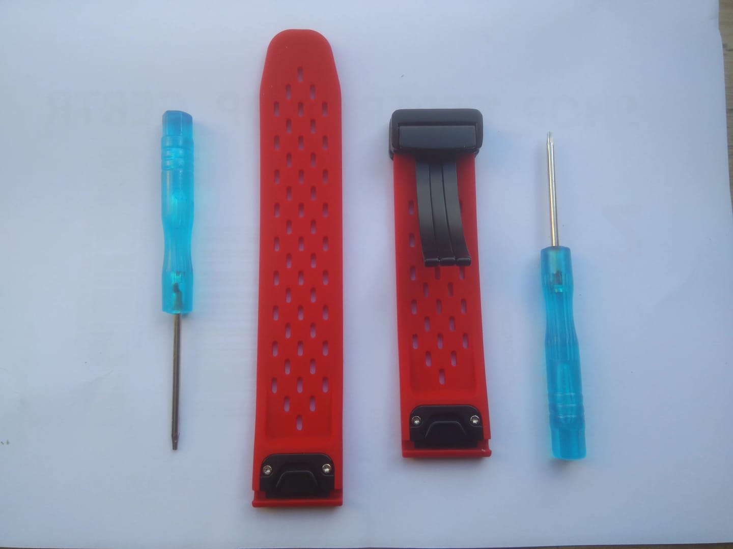 Customer photo review of Garmin Silicone Band - Breathable QuickFit Strap