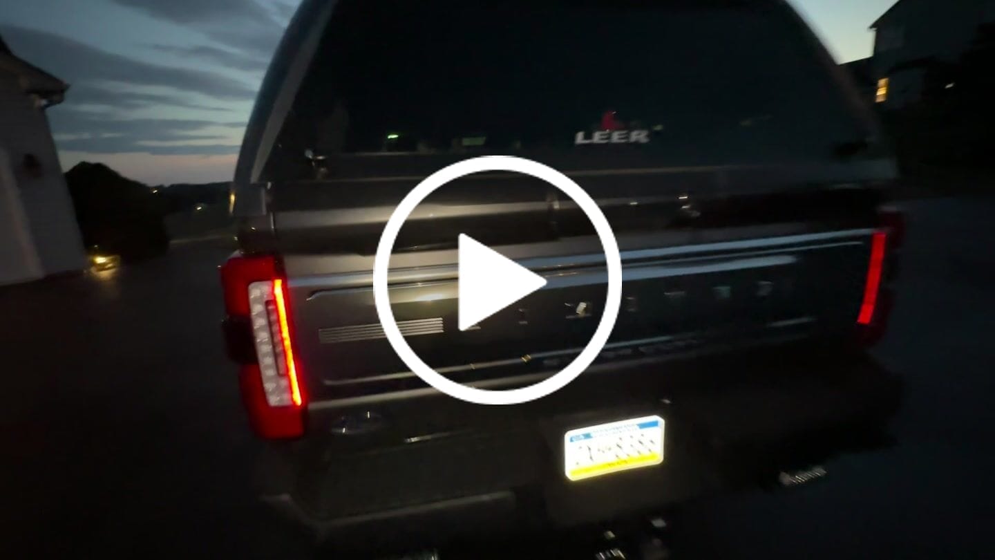 Customer video review of v-Series 40" Light Bar