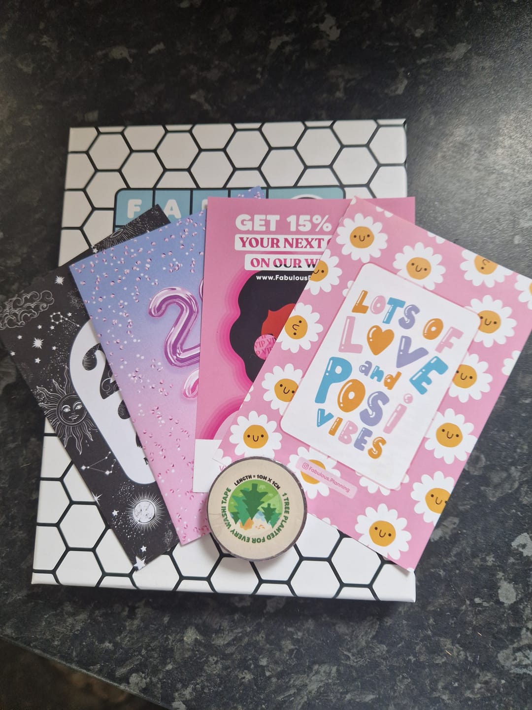 Customer photo review of Honeycomb - Planning Journal