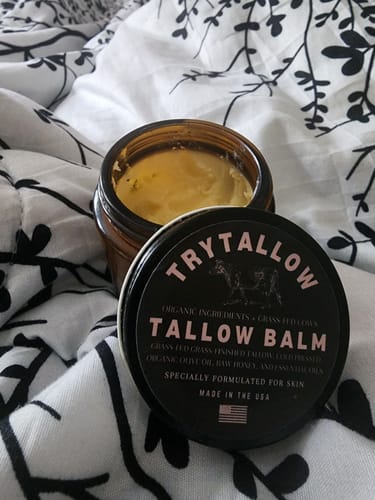 Customer photo review of TryTallow™️ Organic Wrinkle and Acne Fighting Tallow Balm